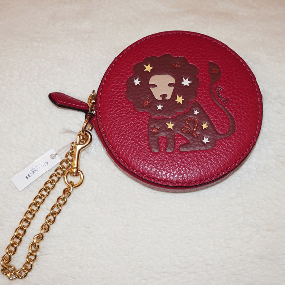Coach Zodiac Coin Purse - Picture 1 of 5